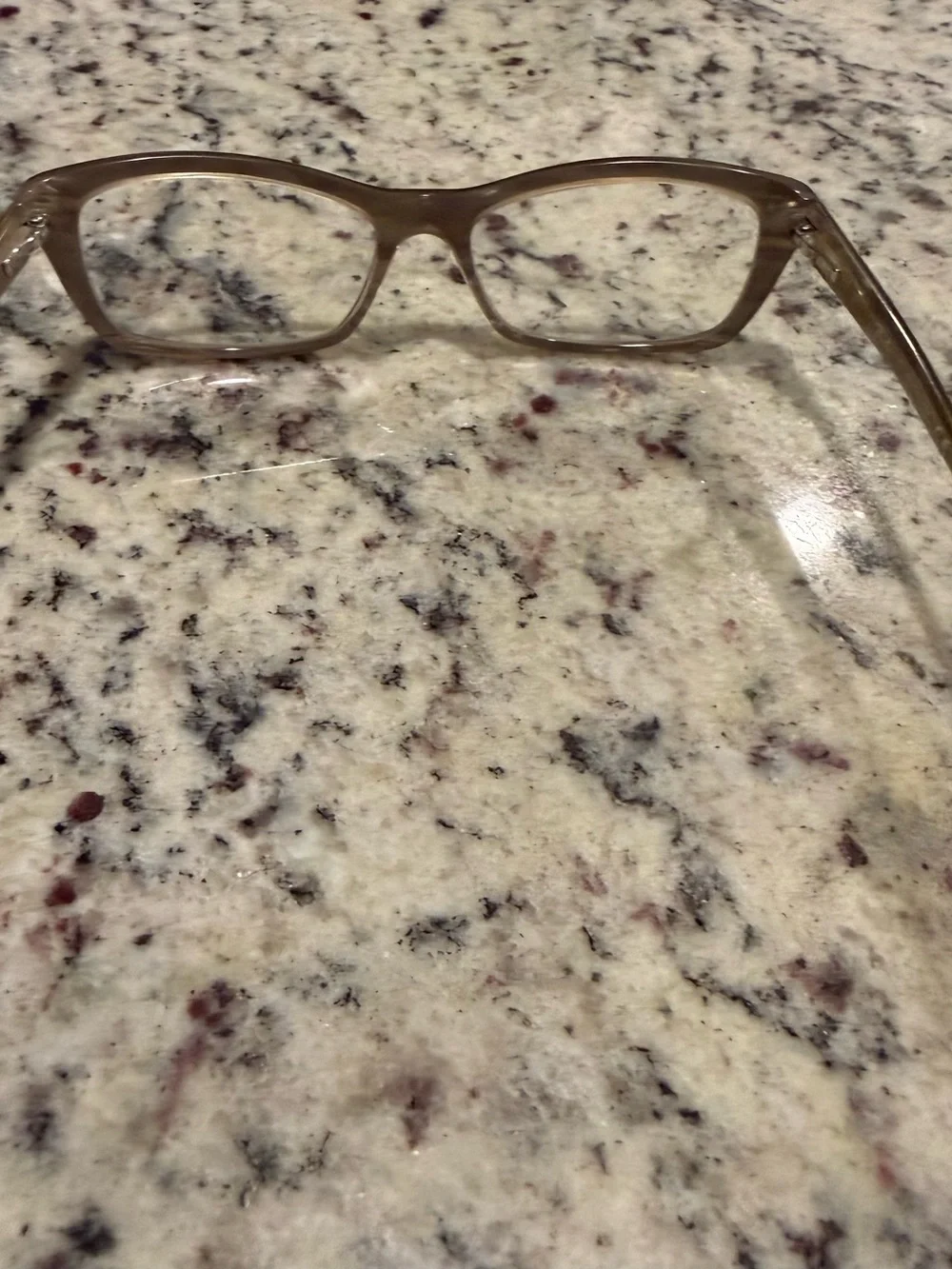 Ray-Ban Brown Rectangular Optical Glasses
